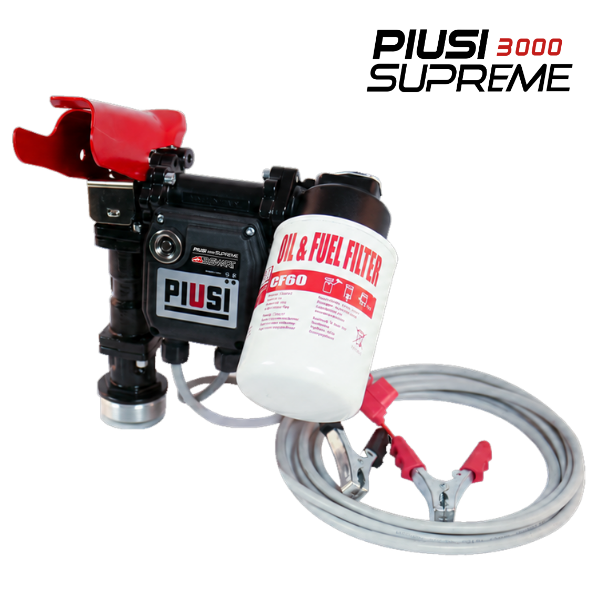 Piusi 3000 Supreme 24v & 12v Portable Diesel Transfer Pump