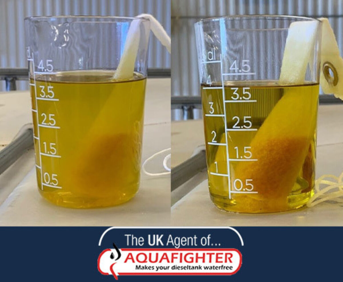 Aquafighter fuel tank water absorber The complete solution CTS