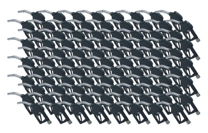 count the nozzles