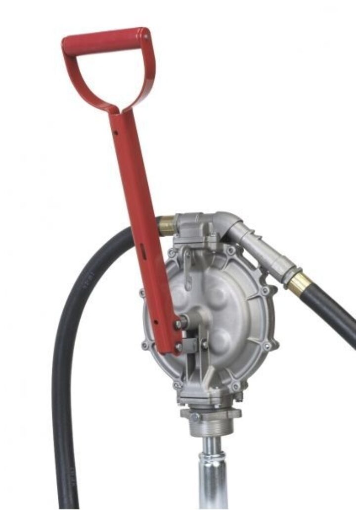 Double diaphragm hand pump