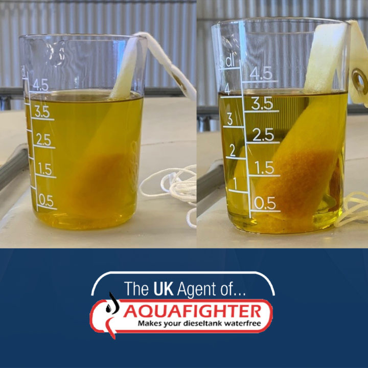 Aquafighter: The complete solution to removing water from your diesel fuel tank