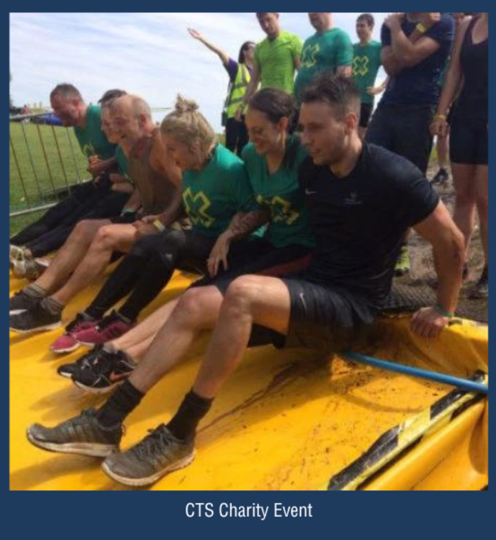 CTS team taking part in the competition