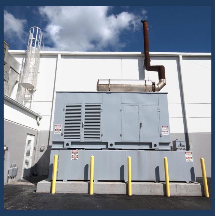 Diesel Generator and Bulk Tank