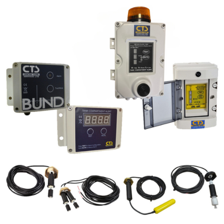 Fuel tank alarm range