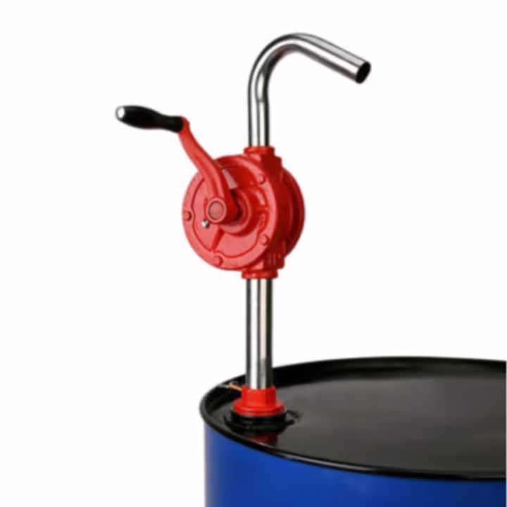 Rotary hand fuel pump