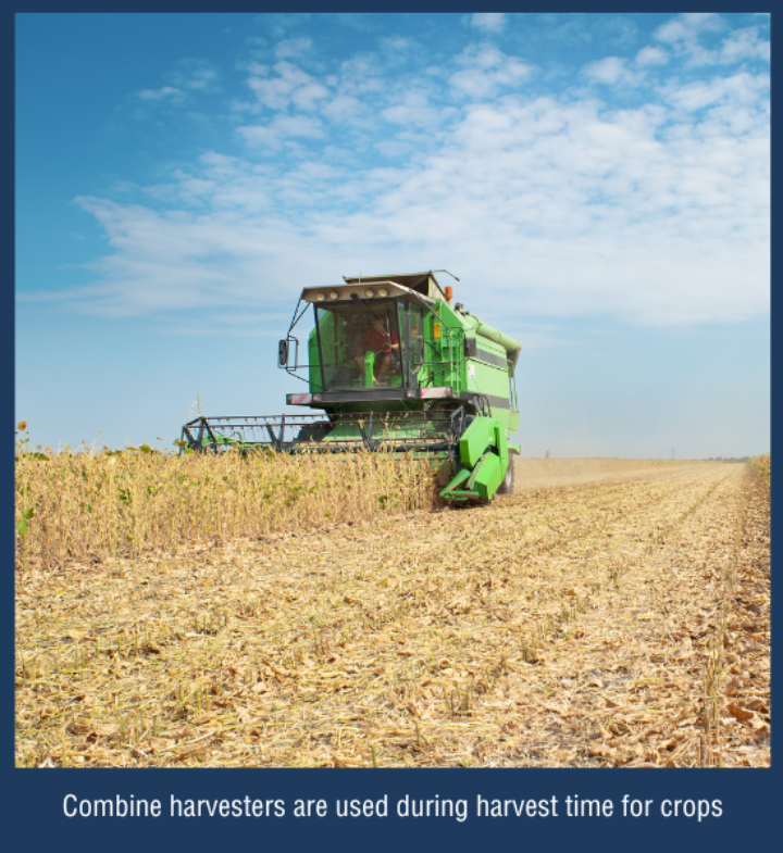 Combine harvesters
