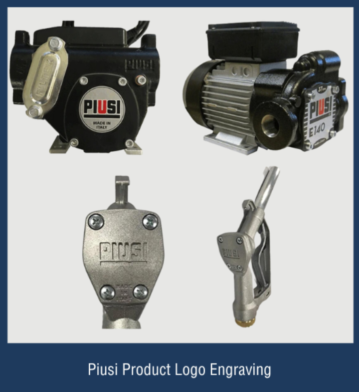 Piusi End Plate Branding