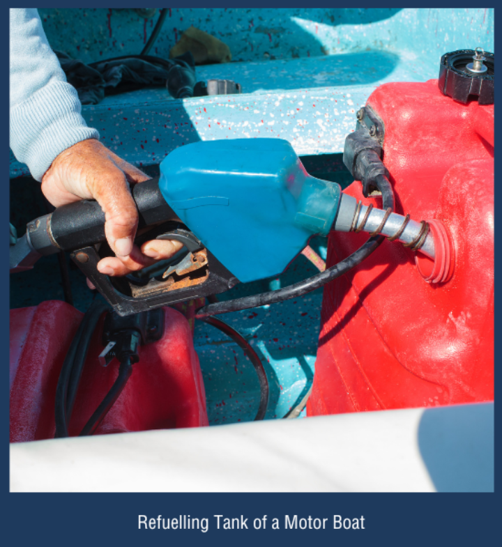 Refuelling Tank of a Motor Boat
