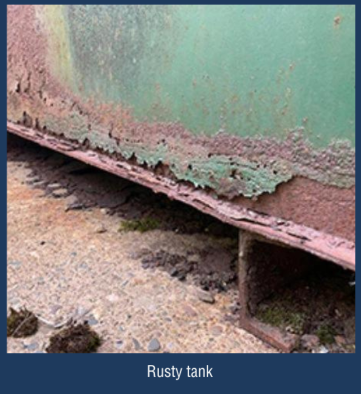 Rusty Tank Base
