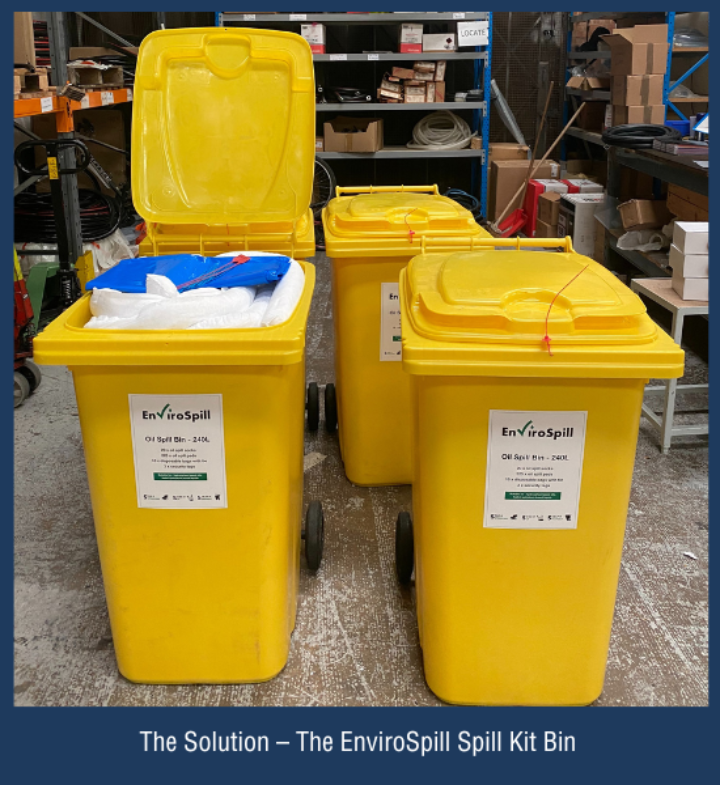 The EnviroSpill Spill Kit Bin