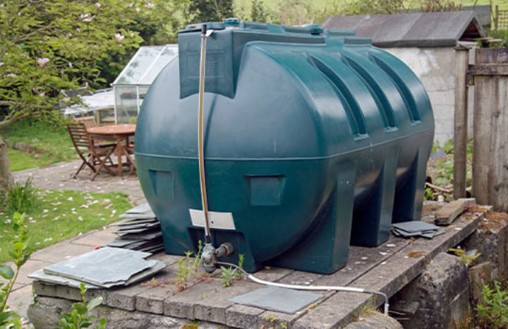 Heating oil tank security
