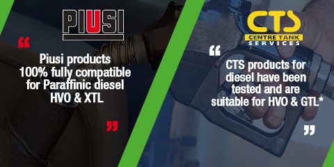 CTS & Piusi announce compatibility of equipment with HVO & GTL