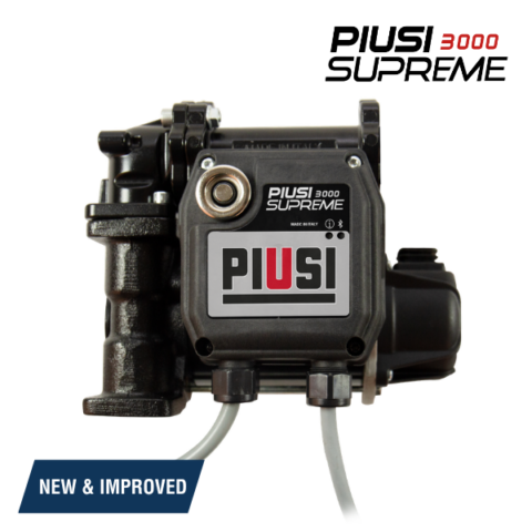 Piusi 3000 Supreme 24v & 12v Portable Diesel Transfer Pump