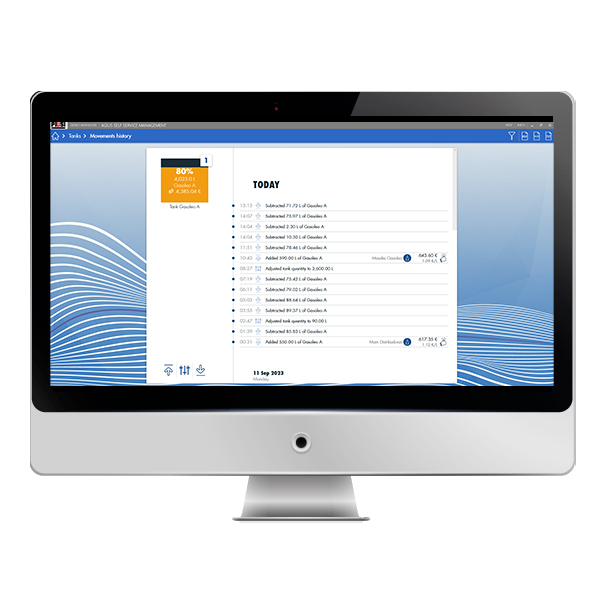 Piusi Self Service AGILIS Management Software