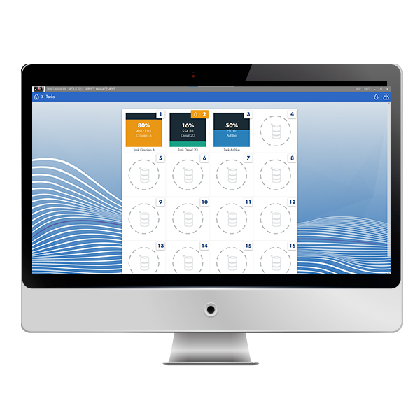 Piusi Self Service AGILIS Management Software