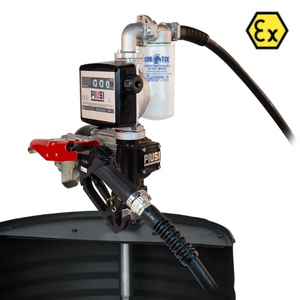 Piusi Panther EX56 ATEX Fuel Transfer Drum Pump Kit