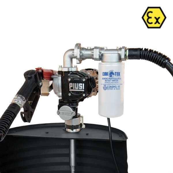 Piusi Panther EX56 ATEX Fuel Transfer Drum Pump Kit