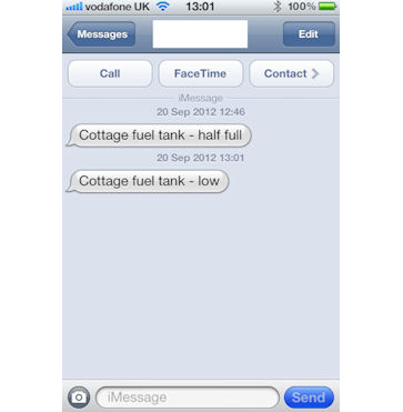 GSM Text Alerter Remote Fuel Tank Monitor