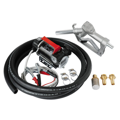 12V Portable Heavy Duty Electric Fuel/Diesel Transfer Pump – Clip-On Battery, MFD 1027061