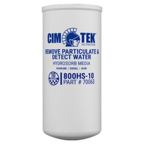 Cim-Tek 70063 Hydrosorb Fuel Filter Element 10 Micron