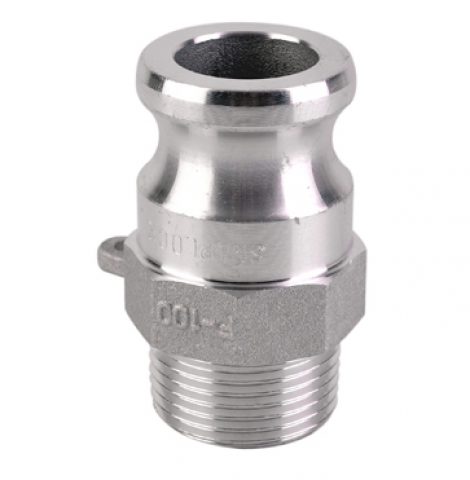 Threaded Camlock Adapter Camlock Male Adaptor with Male Thread | Cam and Groove Couplings | CTS