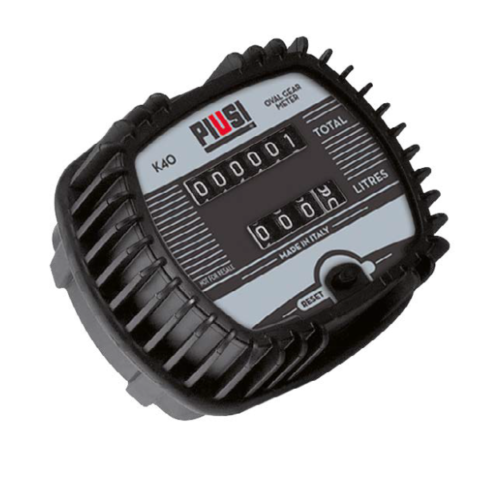 Piusi K40 Handdurchlaufzähler mechanisches Zählwerk Schmierölzähler Piusi K40 Handdurchlaufzähler mechanisches Zählwerk Schmierölzähler