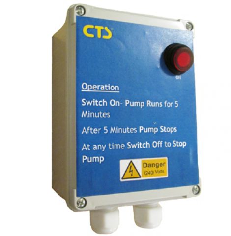 Greaser Timer Control Box Fuel Transfer Pump Timer Box | CTS
