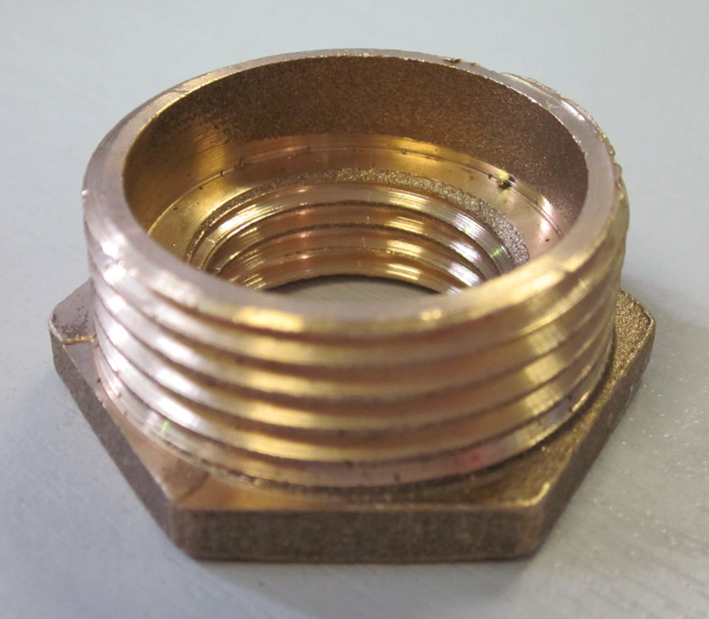 Hexagon Bush Brass Pipe Fittings