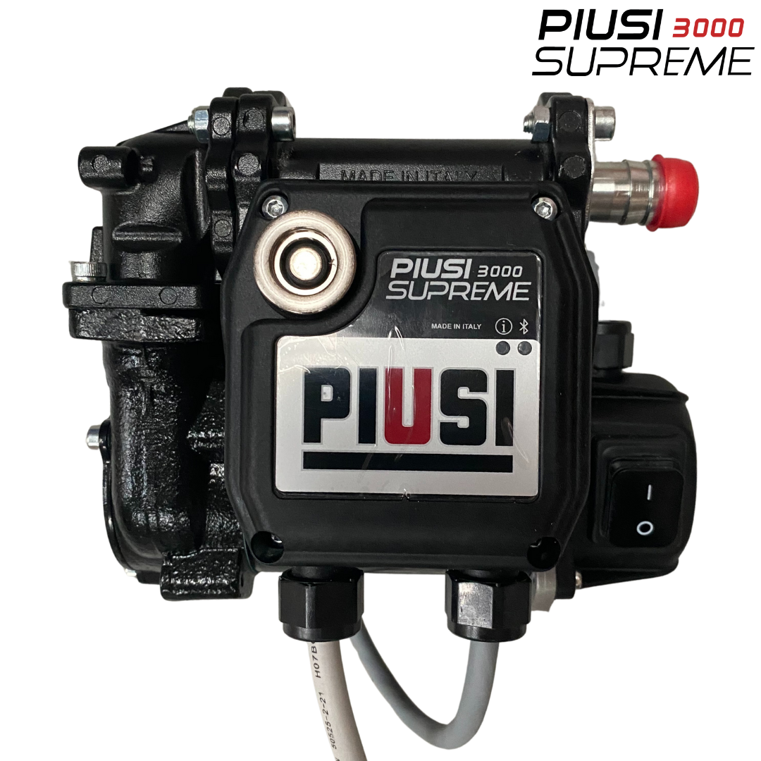 Piusi 3000 Supreme 24v & 12v Smart Diesel Transfer Pump