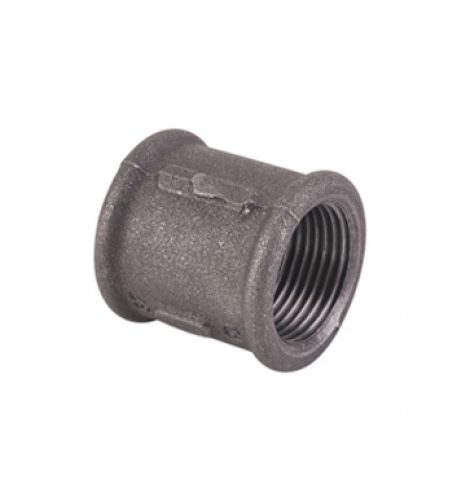 Socket Malleable Iron Pipe Fittings Black Iron CTS